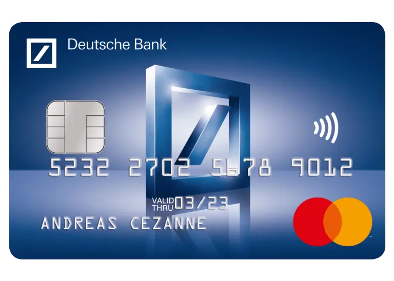Top-Kreditkarte für Ihren Alltag – Deutsche Bank Mastercard Standard
