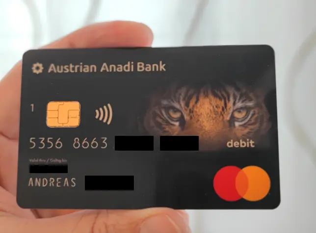 Anadi Bank MasterCard