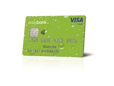 Die Easybank Kreditkarte: modern, digital und kostenlos.
