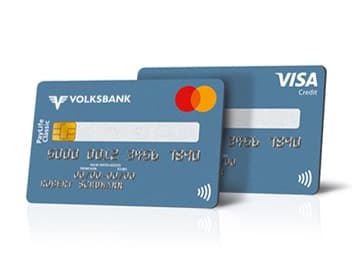 Die Volksbank Visa Card bietet Sicherheit und Komfort für Ihren Alltag.